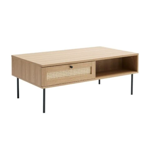 Pernille Salontafel Naturel rotan 110cm