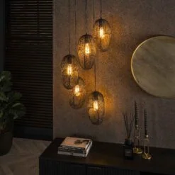 Kennedy 5-lichts Getrapte Hanglamp