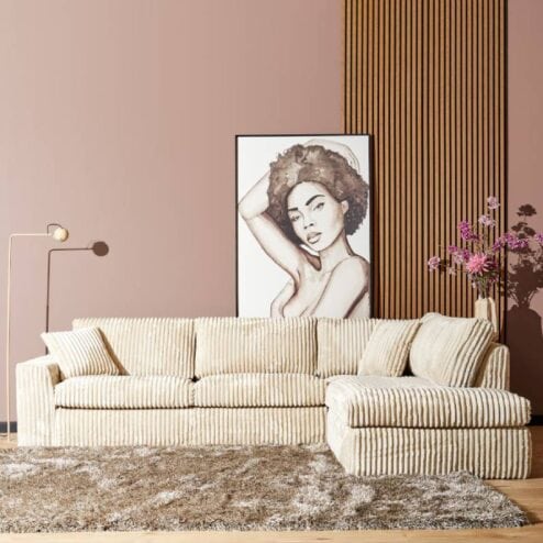 Sterre Hoekbank 2,5 zits + Sofa R | 5 jaar garantie |