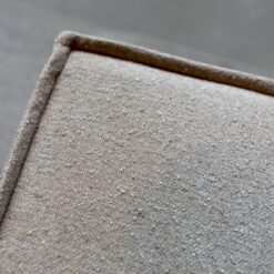 Bank Enzo Chaise longue links Stof beige taupe