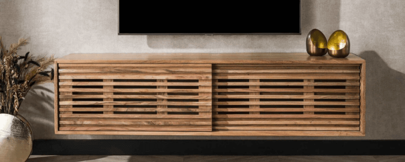 hoogte zwevend tv meubel