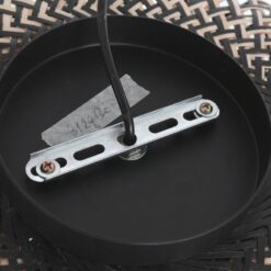 Plafondlamp Maze 1-lichts donker hout