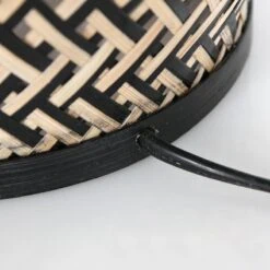 Maze 1-lichts Tafellamp donker hout