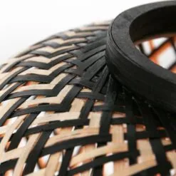 Maze 1-lichts Tafellamp donker hout