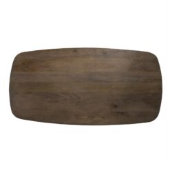 Harry Salontafel bruin 130 cm