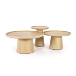 Lamar Salontafel naturel 80 cm