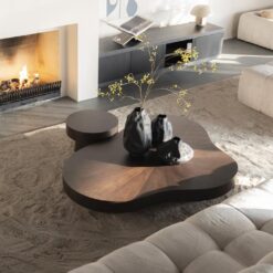 Malone Bijzettafel bruin 45 cm