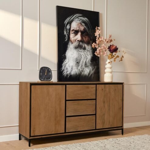 Dressoir Mangohout Sindacco - 160cm