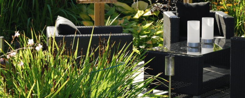 kleine tuin inrichten