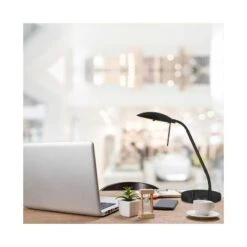 Fargo 1-lichts Bureaulamp Zwart