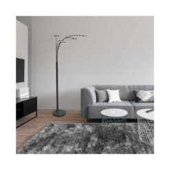 Cinco 5-lichts Vloerlamp Zwart