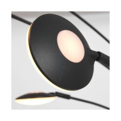 Cinco 5-lichts Vloerlamp Zwart