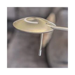 Coraline 1-lichts Bureaulamp Staal