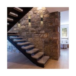 Carcer 2-lichts Buitenlamp rond Zwart inclusief lichtbron