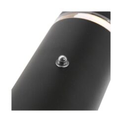 Carcer 2-lichts Buitenlamp vierkant Zwart Schemer sensor