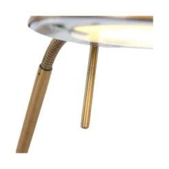 Breton 1-lichts Tafellamp Brons