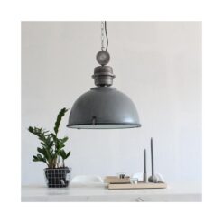 Sammy 1-lichts Hanglamp Grijs 42cm