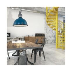 Sammy 1-lichts Hanglamp Petrol 42cm