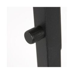 Wilco 1-lichts Vloerlamp Zwart met Goud Velvet kap