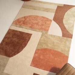 Durell Vloerkleed 190x290 cm Terracotta