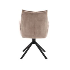 Nelly eetkamerstoel velvet beige