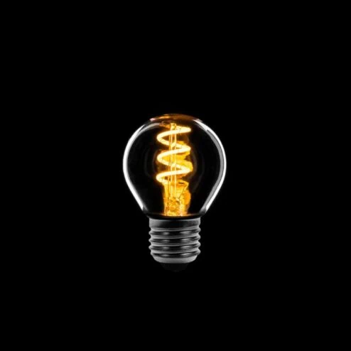 Led lamp Spiraal Dimtone kogel E27 Helder