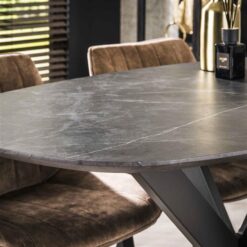 Agnes Bartafel Deens ovaal Melamine 140cm