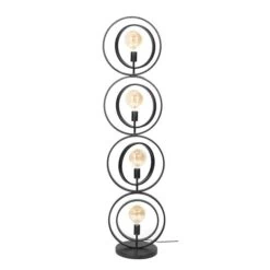 Bellamy 4-lichts Vloerlamp industrieel