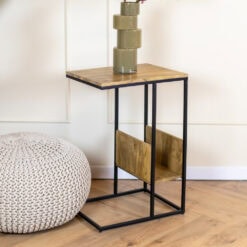 Britt Bijzettafel mangohout 50x35x55cm