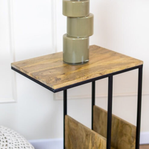 Britt Bijzettafel mangohout 50x35x55cm