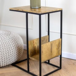 Britt Bijzettafel mangohout 50x35x55cm