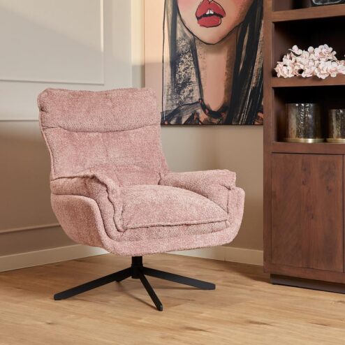 Drake Fauteuil Roze