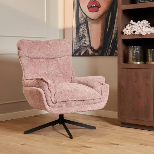 Drake Fauteuil Roze