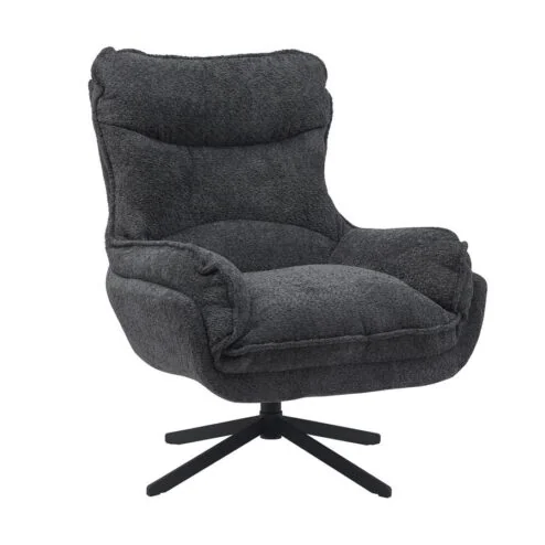 Drake Fauteuil Donker grijs