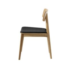 Liva Eetkamerstoel zwart PU