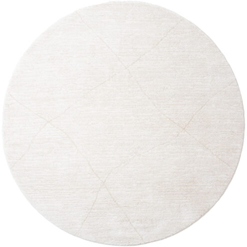 Nica vloerkleed Crème Rond 200x200cm