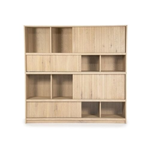 Boekenkast Milo Naturel 180cm