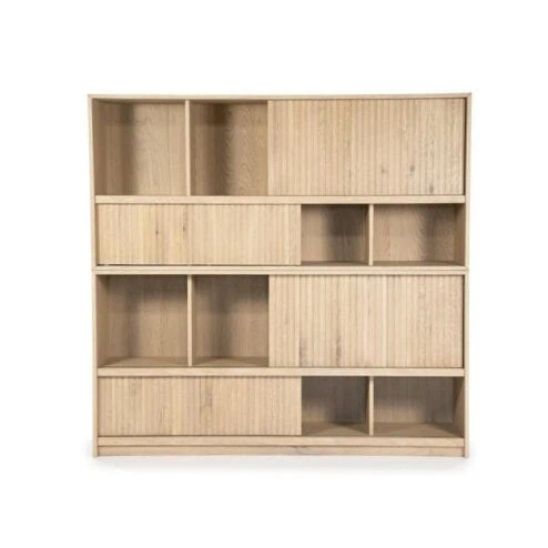 Boekenkast Milo Naturel 180cm