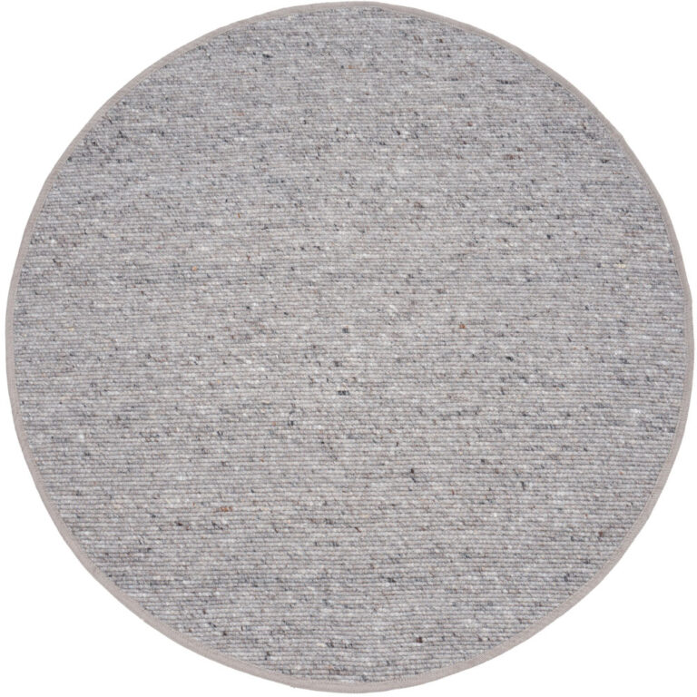 Scott vloerkleed Taupe Rond 160x160cm