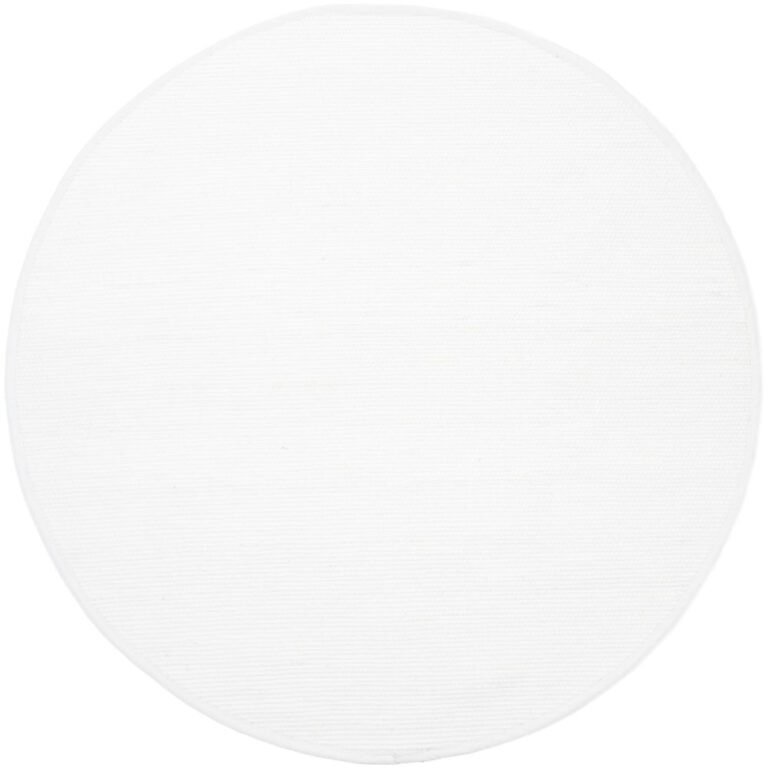 Scott vloerkleed Wit Rond 200x200cm
