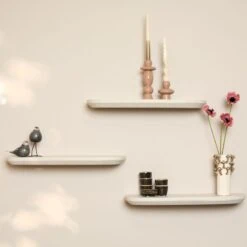 Wandplank Gavin Zand 60 cm Set van 3 (1)