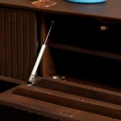 Zwevend Tv meubel Martin Walnoot 120cm (2)