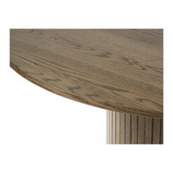 Nita eettafel donkerbruin 120cm