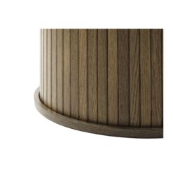 Nita eettafel donkerbruin 120cm