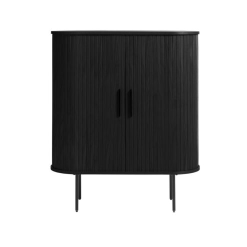 Nita wandkast zwart 100cm