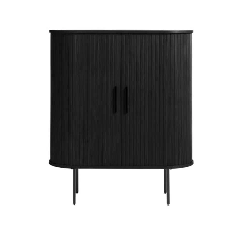 Nita wandkast zwart 100cm