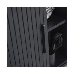 Nita wandkast zwart 100cm