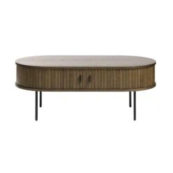 Nita salontafel donkerbruin 120cm