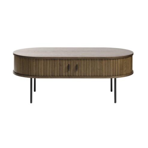 Nita salontafel donkerbruin 120cm