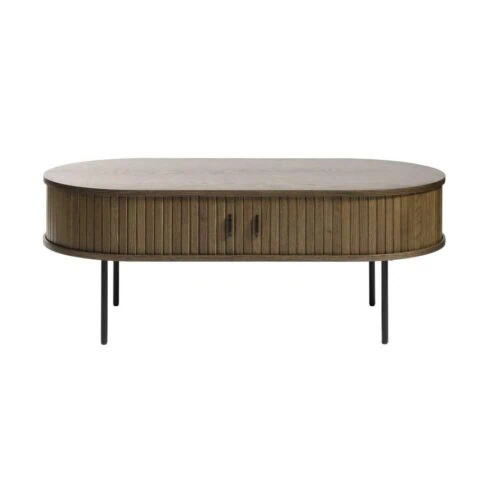 Nita salontafel donkerbruin 120cm